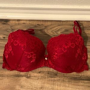 Victoria’s Secret Red Lace Bra